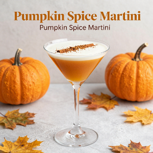Pumpkin Spice Martini