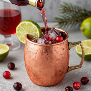 Cranberry Moscow Mule