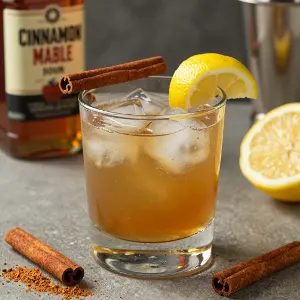 Cinnamon Maple Whisky Sour