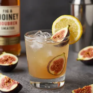 Fig and Honey bourbon Smash