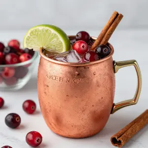 Spiced Cranberry Mule