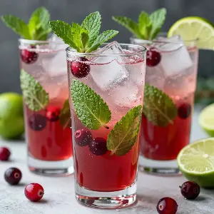 Cranberry Mojito