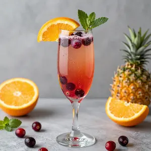 Cranberry Mimosa