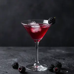Midnight Kiss Martini