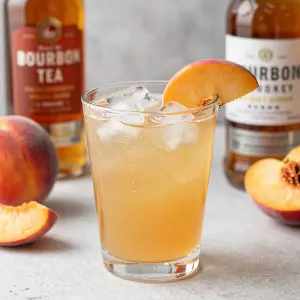 Peach Bourbon Tea