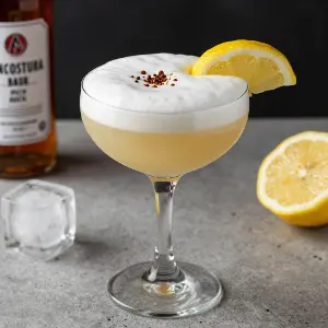 Spiced Rum Sour