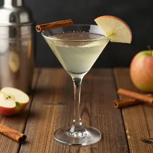 Skinny Cinnamon Apple Martini