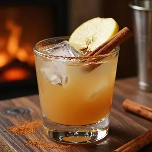 Caramel Apple Cider Cocktail