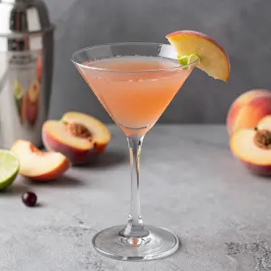 Perfect Peach Martini