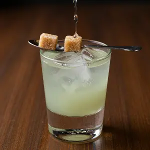 Absinthe Drip Cocktail