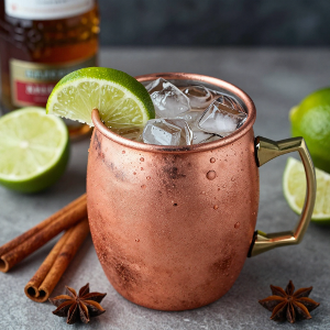 Spiced Rum Moscow Mule