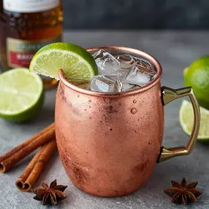 Spiced Rum Moscow Mule