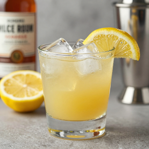 Spiced Maple Rum Cocktail