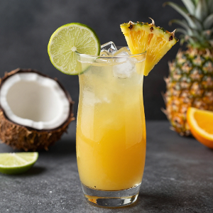 Drunken Monkey Rum Cocktail