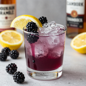 Bourbon Bramble