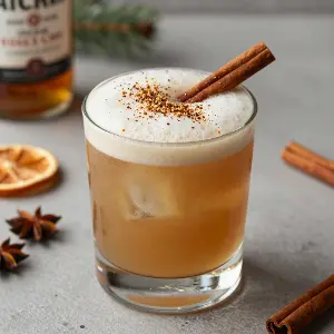 Spiced Rum Cake Holiday Cocktail
