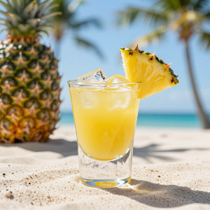 Double Pineapple Shot