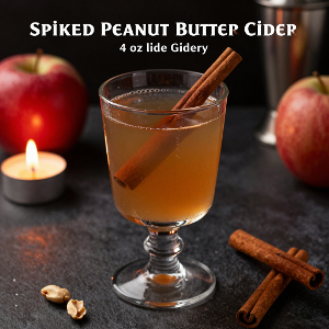 Spiked Peanut Butter Cider